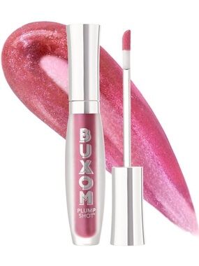 Buxom Plump Shot Peptide Lip Serum Multichrome Tint Dreamy Dolly